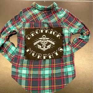 Dropkick Murphy’s flannel button down